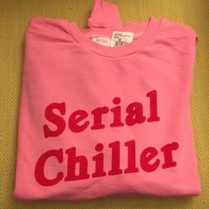 Slogan Printed Sweatshirt